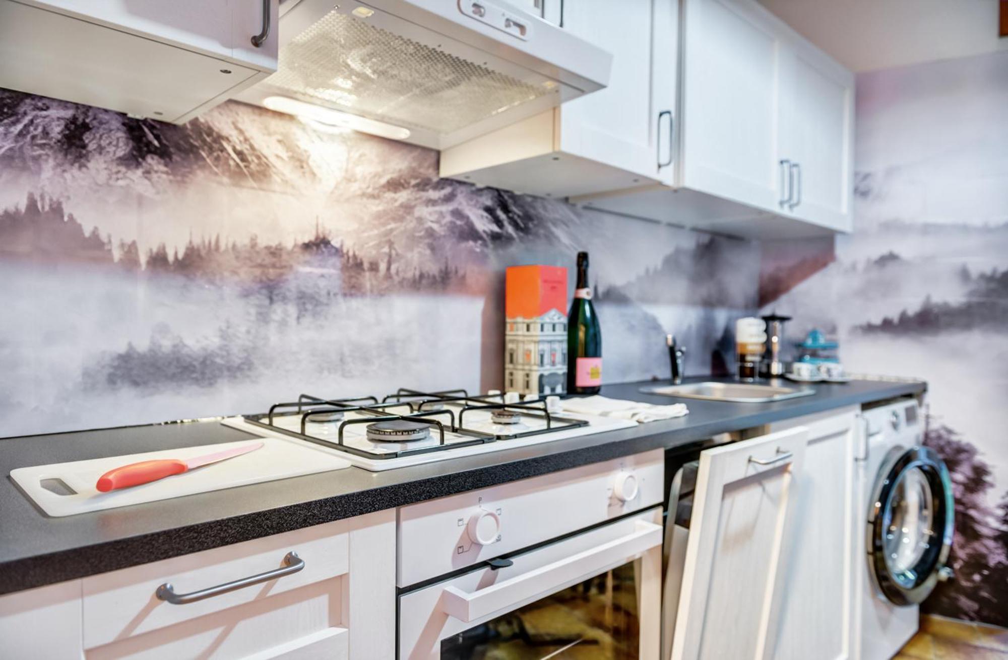 Snowflakes Retreat - Roomy Apartment With A View & Relax Solarium Cir 0133 샴폴루크 외부 사진