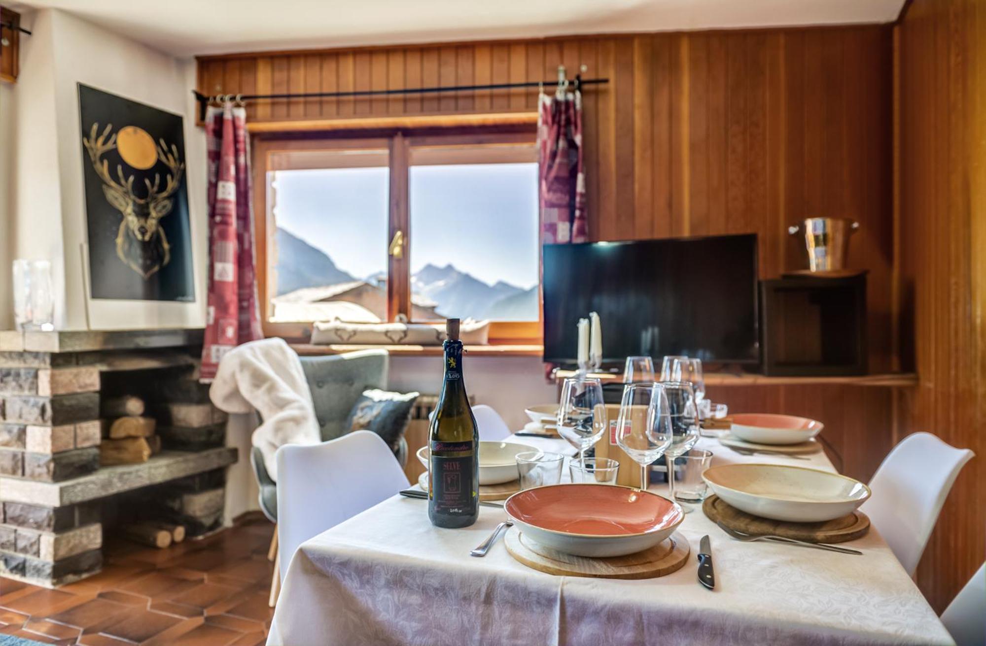 Snowflakes Retreat - Roomy Apartment With A View & Relax Solarium Cir 0133 샴폴루크 외부 사진